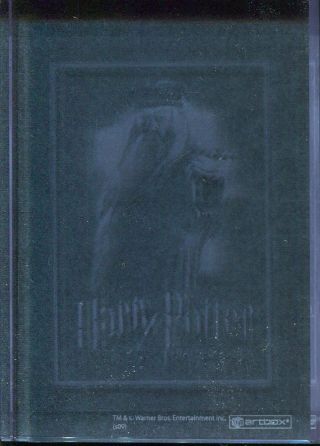 Harry Potter Half Blood Prince Case Topper Blue Crystal Card Dumbledore