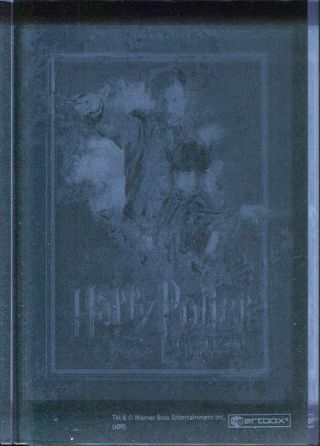 Harry Potter Half Blood Prince Case Topper Blue Crystal Card Lupin & Tonks