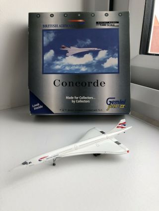 Gemini Jets 1:400 British Airways Concorde G - Boag Model Aircraft