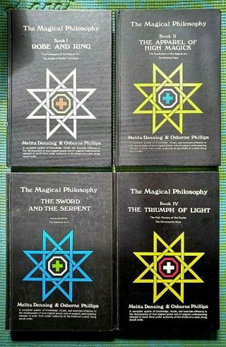 The Magical Philosophy Volumes 1 - 4 Denning Phillips Hardback