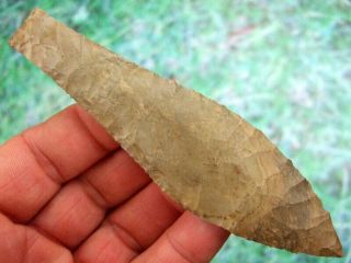 Fine 5 Inch G10 Tennessee River Knife With Arrowheads Artifacts