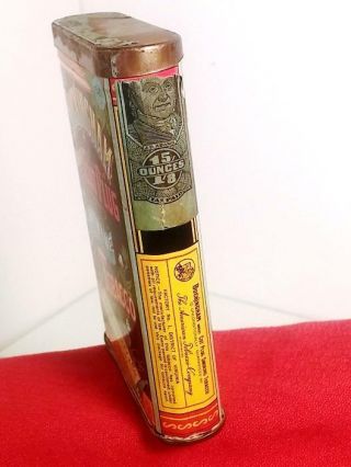 Buckingham Double Cut Vertical Pocket Tobacco Tin (Very Rare) Minty 3