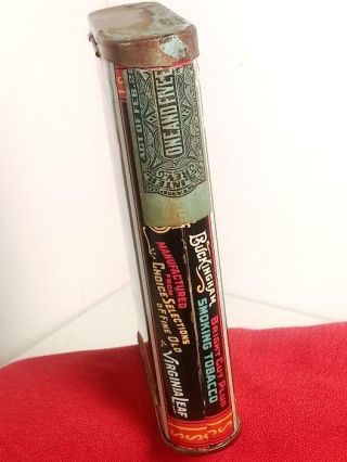 Buckingham Double Cut Vertical Pocket Tobacco Tin (Very Rare) Minty 4