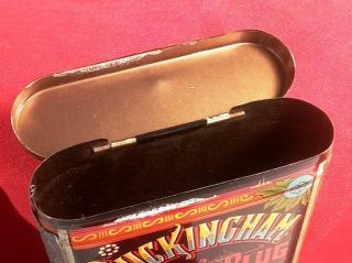 Buckingham Double Cut Vertical Pocket Tobacco Tin (Very Rare) Minty 7