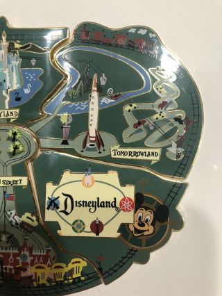 Cast Member Exclusive Park Atlas Map Disney Pin Set Trading Disneyland Jumbo 4