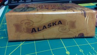 Alaska Photo Album holds 100 4x6 photos - Map on both sides Plus postcard 5