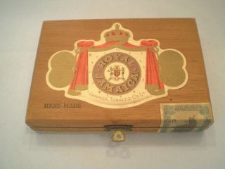 Private Offer For Tn Vtg Royal Jamaica Wooden Cigar Box W Stamp