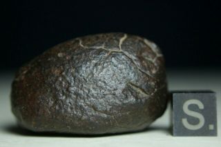 NWA Unclassified Meteorite 40.  8 gram complete individual with shape 2