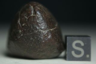 NWA Unclassified Meteorite 40.  8 gram complete individual with shape 5