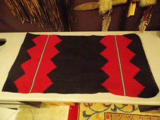 Antique Native American Hopi Indian Hand Woven Wool Woman ' s Manta Garment Ex 8