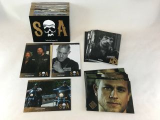 Sons Of Anarchy Seasons 4 & 5 By Cryptozoic 2015 Complete 72 Card Set W/18 Chase