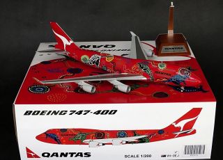 Jc Wings 1:200 Qantas Boeing 747 - 400 Wunala Dreaming Vh - Oej (xx2923)