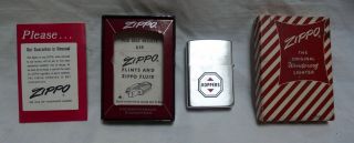 1959 Zippo KOPPERS Pittsburgh PA/Dylite Panels Windproof Lighter 2