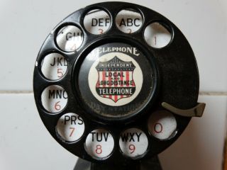 Antique Stromberg Carlson Unique Rotary Wall Hung Telephone