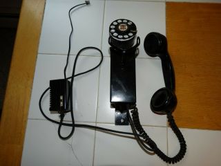 Antique Stromberg Carlson Unique Rotary Wall Hung Telephone 2