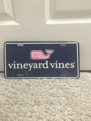 Vineyard Vines Metal Licence Plate