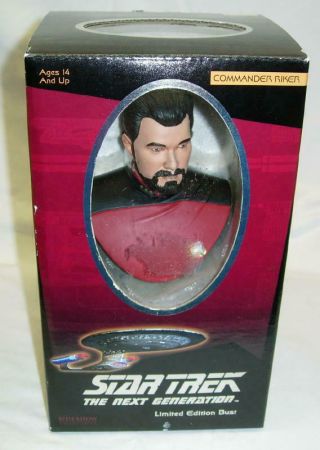 Commander Riker - Star Trek: The Next Generation Limited Edition Sideshow Bust