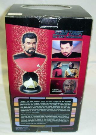 Commander Riker - Star Trek: The Next Generation Limited Edition Sideshow Bust 3