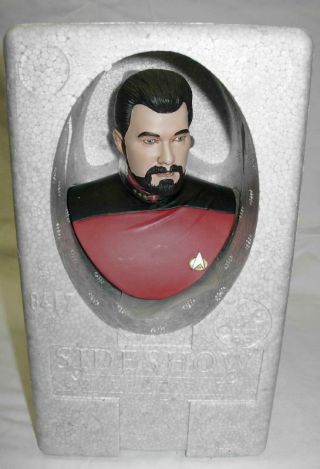 Commander Riker - Star Trek: The Next Generation Limited Edition Sideshow Bust 6