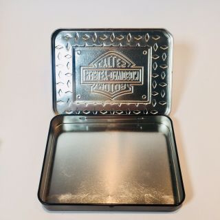 Harley - Davidson Casino Quality Playing Cards 2 Decks in Metal Keepsake Box 4