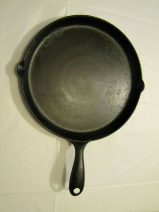 Antique WAPAK 8 Shallow Skillet Griddle with Heat Ring Cast Iron One Hole 2