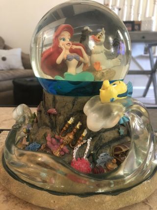 Disney The Little Mermaid Musical Snow Globe