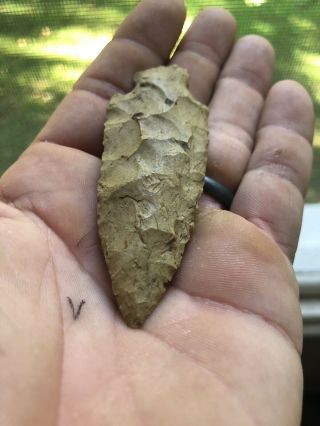 Killer Adena Narrow Stem Arrowhead Native American Artifact Kentucky 4
