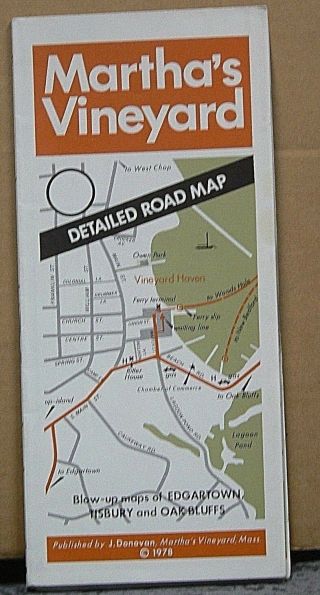 1978 Street Map Of Martha 