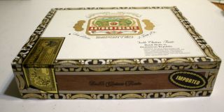 Arturo Fuente Double Chateau Fuento Empty Wood Cigar Box Crafts