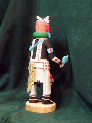 Hopi Kachina Doll - Nayaiyataka,  the Swaying Man Kachina by Conrad Torivio 3