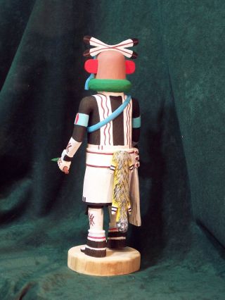 Hopi Kachina Doll - Nayaiyataka,  the Swaying Man Kachina by Conrad Torivio 4