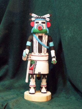 Hopi Kachina Doll - Nayaiyataka,  the Swaying Man Kachina by Conrad Torivio 5