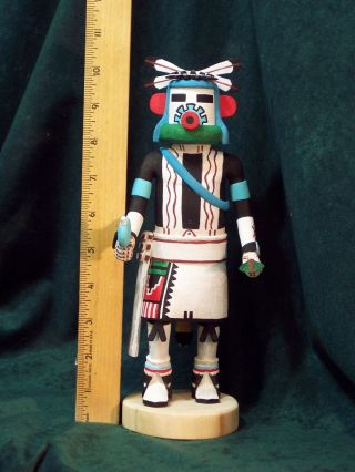 Hopi Kachina Doll - Nayaiyataka,  the Swaying Man Kachina by Conrad Torivio 6