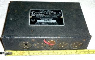 Silvertone Battery Eliminator 1.  5 Volts,  90 Volts Needs Wk; Has Good Transformer