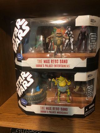 Star Wars 30th Anniversary Saga 2007 Exclusive The Max Rebo Band Jabba 