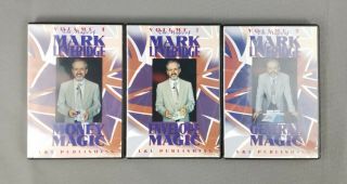The Magic Of Mark Leveridge Vols 1,  2 & 3 (dvd) Money,  Envelope,  & General Magic