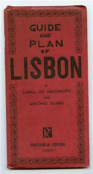 Guide And Plan Of Lisbon Portugal With Maps By Cabral Do Nascimento