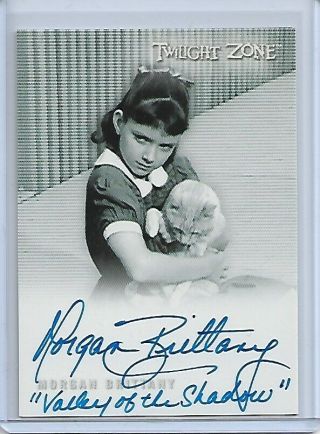 2019 Twilight Zone Serling Edition Autograph Morgan Brittany Variant A - 168