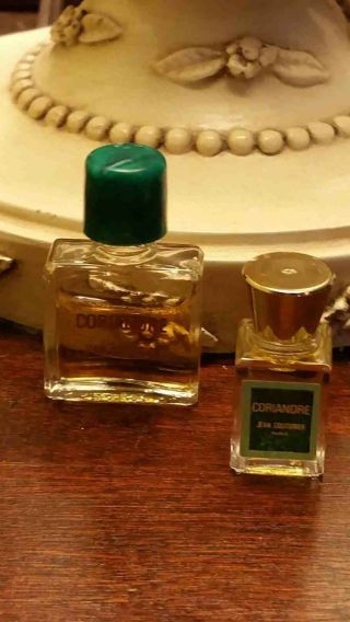 Coriandre By Jean Couturier Miniature Perfume And Micro Miniature Perfume