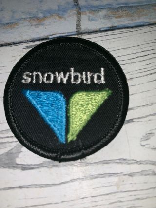 SNOWBIRD Vintage Skiing Ski Patch UTAH Resort Souvenir Travel Snowboard 2” 3