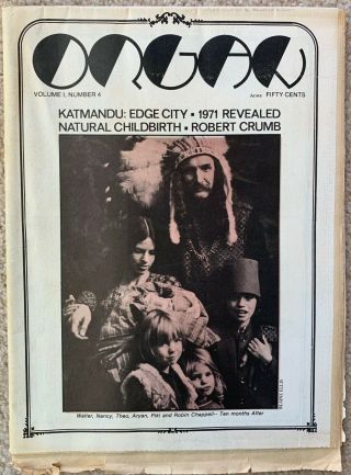 Ex.  Rare The Organ,  Underground Newspaper,  San Francisco.  Vol.  1,  4,  Feb.  1971