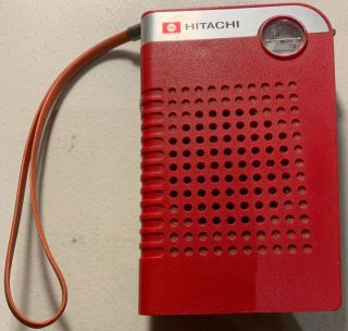 Vintage Hitachi Th - 623 Transistor Radio