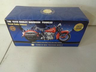 Franklin 1948 Harley Davidson Panhead 1/10
