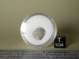 meteorite Carancas,  chondrite H4 - 5,  fresh fragment 1,  01 g,  crater maker 4