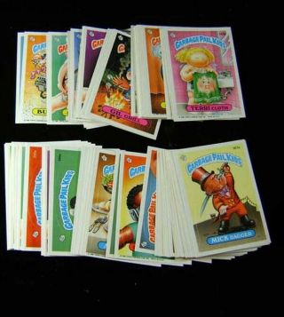 1986 Topps Garbage Pail Kids 5th Series 80 Card A & B Set