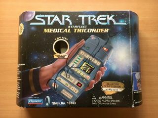 Star Trek Medical Tricorder (playmates 1997) - Signed By Robert Picardo