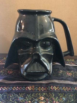 Darth Vader 1977 Star Wars 20th Century Fox Ceramic Mug By Rumph Originals