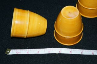 Wooden Cups and Balls set - - 3 inch tall cups TMGS 4