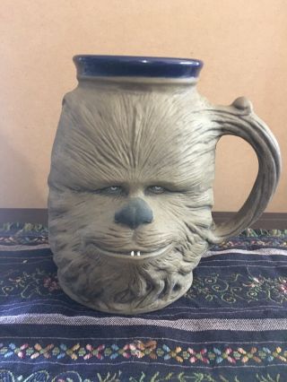 1977 Star Wars Chewbacca Mug Rumph Originals 20th Century Fox Film Corp