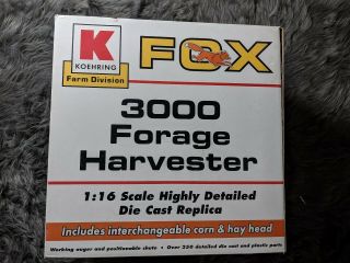 Fox 3000 Forage Harvester 1:16 Scale Highly Detailed Die Cast Fox Chopper